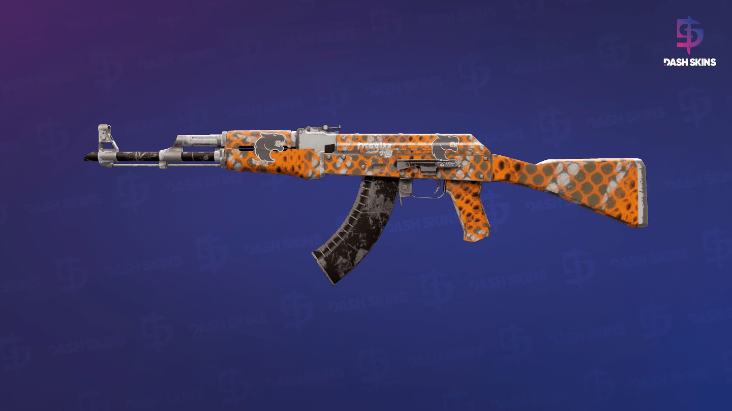AK-47 | Safety Net (Well-Worn) Screenshot Playside