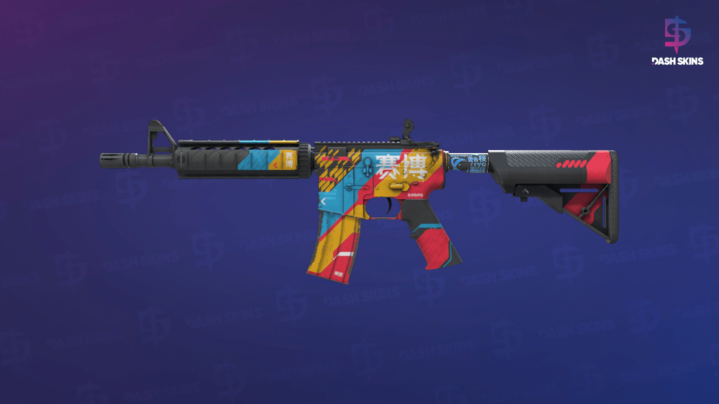 M4A4 | Cyber Security (Field-Tested) Screenshot Playside