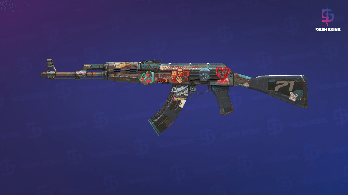 StatTrak™ AK-47 | Rat Rod (Field-Tested) Screenshot Playside