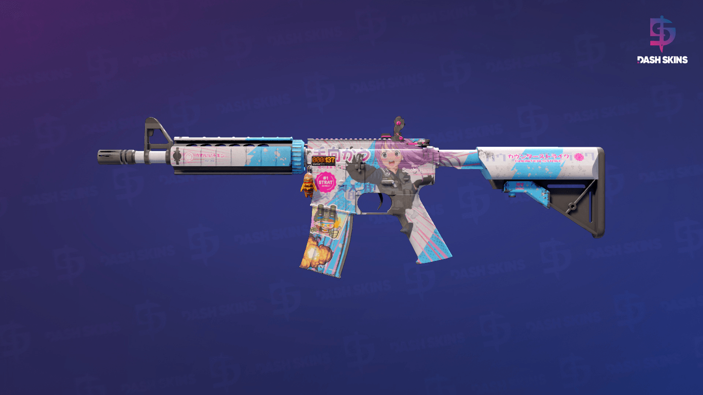 StatTrak™ M4A4 | Temukau (Field-Tested) Screenshot Playside