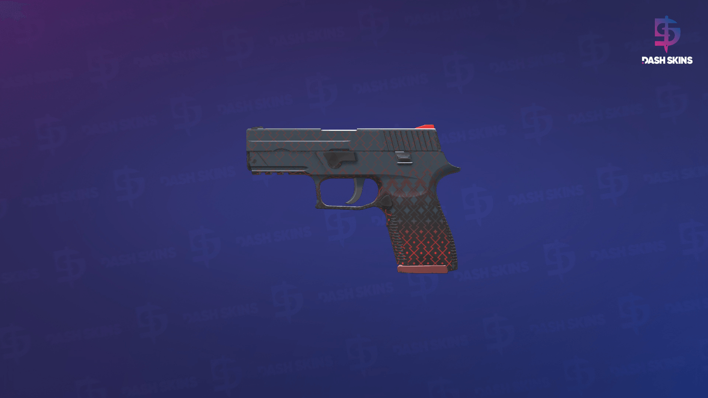 P250 | Crimson Kimono (Minimal Wear) Screenshot Playside