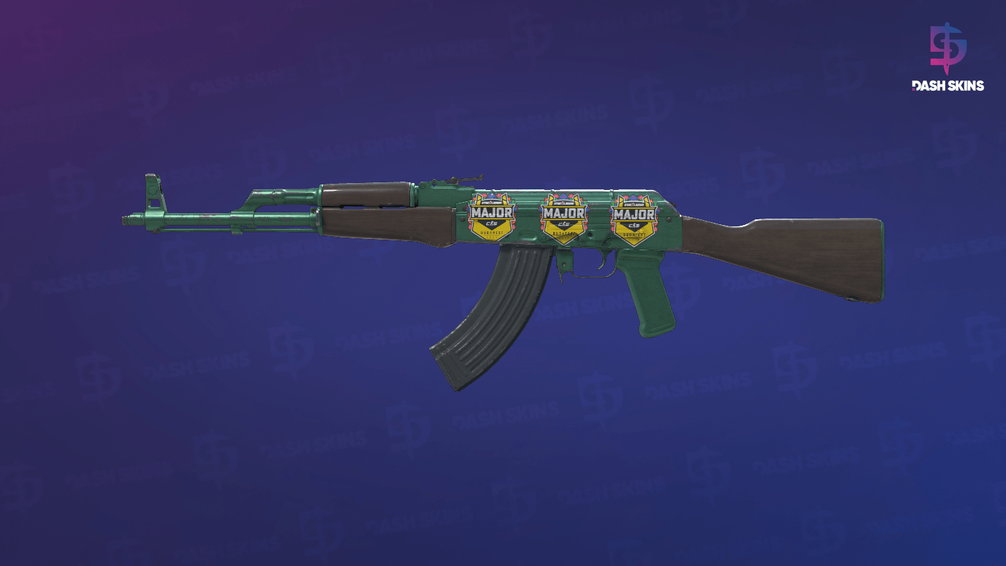 AK-47 | Wintergreen (Field-Tested) Screenshot Playside