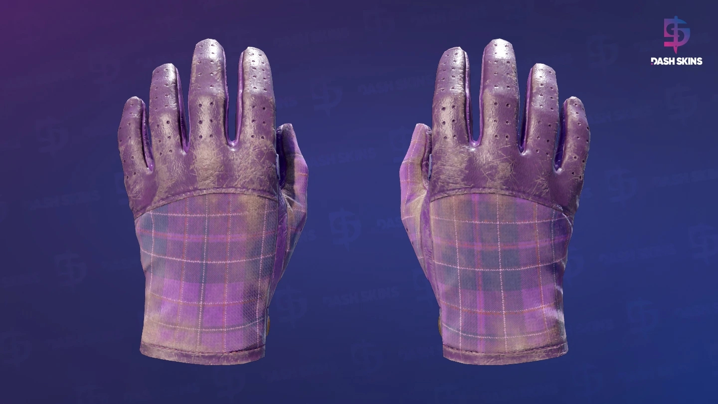 ★ Driver Gloves | Imperial Plaid (Battle-Scarred) Screenshot Playside
