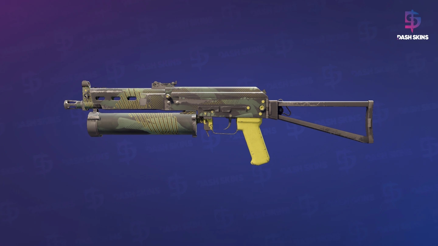 PP-Bizon | Jungle Slipstream (Field-Tested) Screenshot Playside