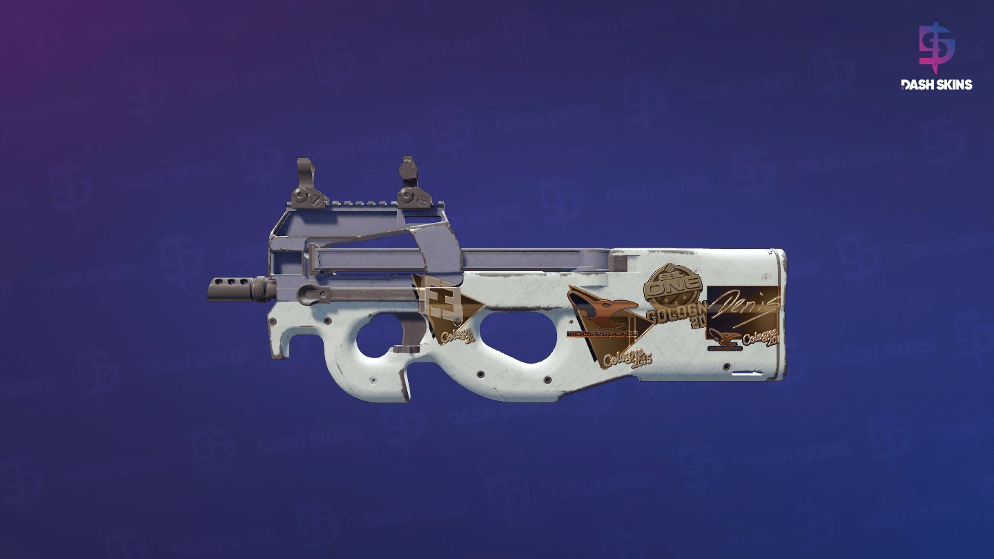 Souvenir P90 | Storm (Well-Worn) Screenshot Playside