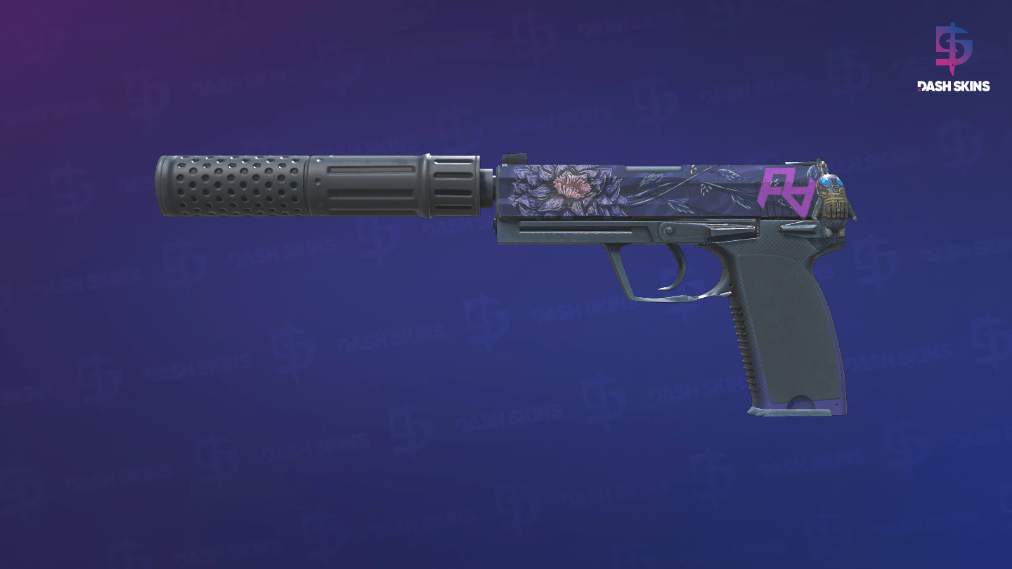 USP-S | Black Lotus (Minimal Wear) Screenshot Playside