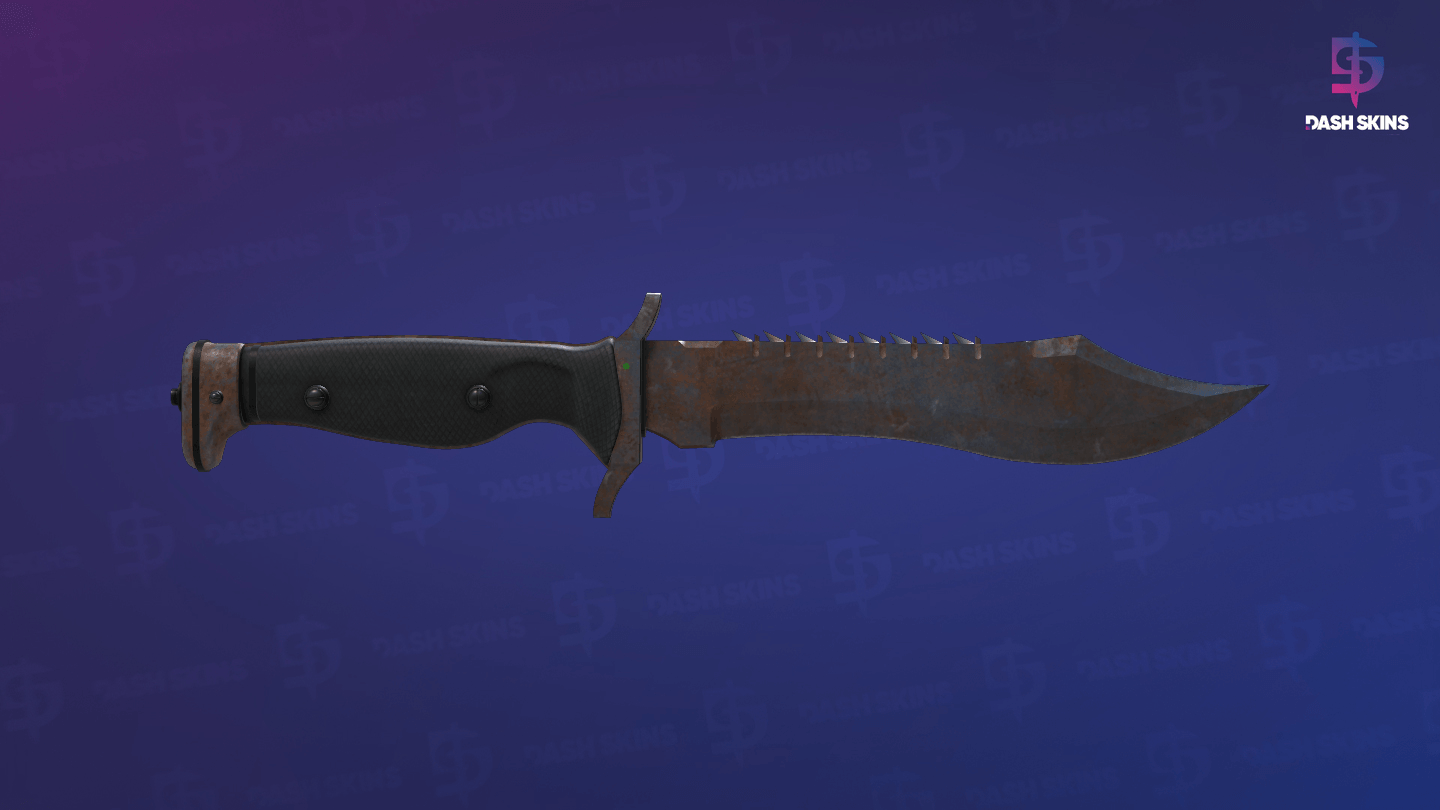 ★ Bowie Knife | Rust Coat (Battle-Scarred) Screenshot Playside
