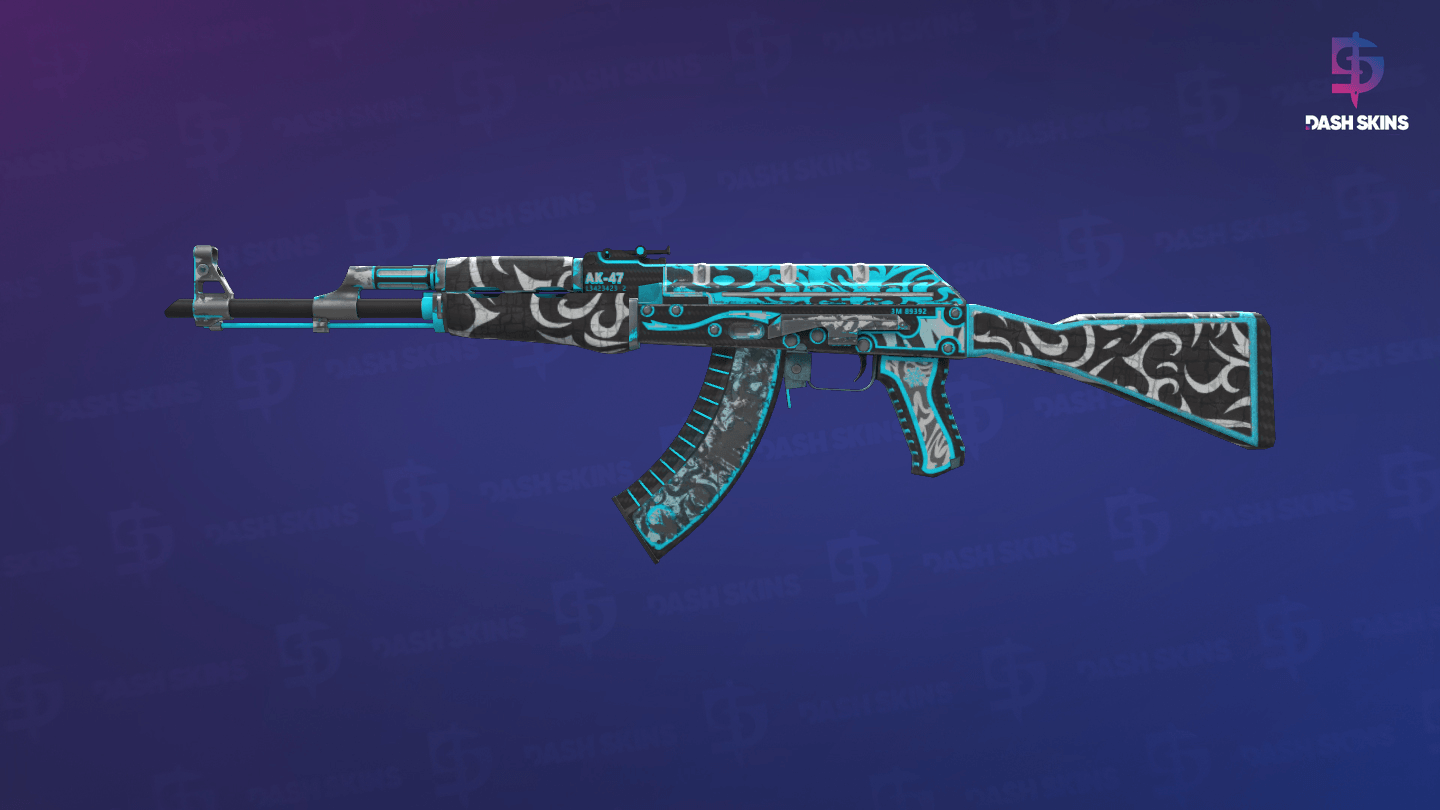 AK-47 | Frontside Misty (Well-Worn) Screenshot Playside