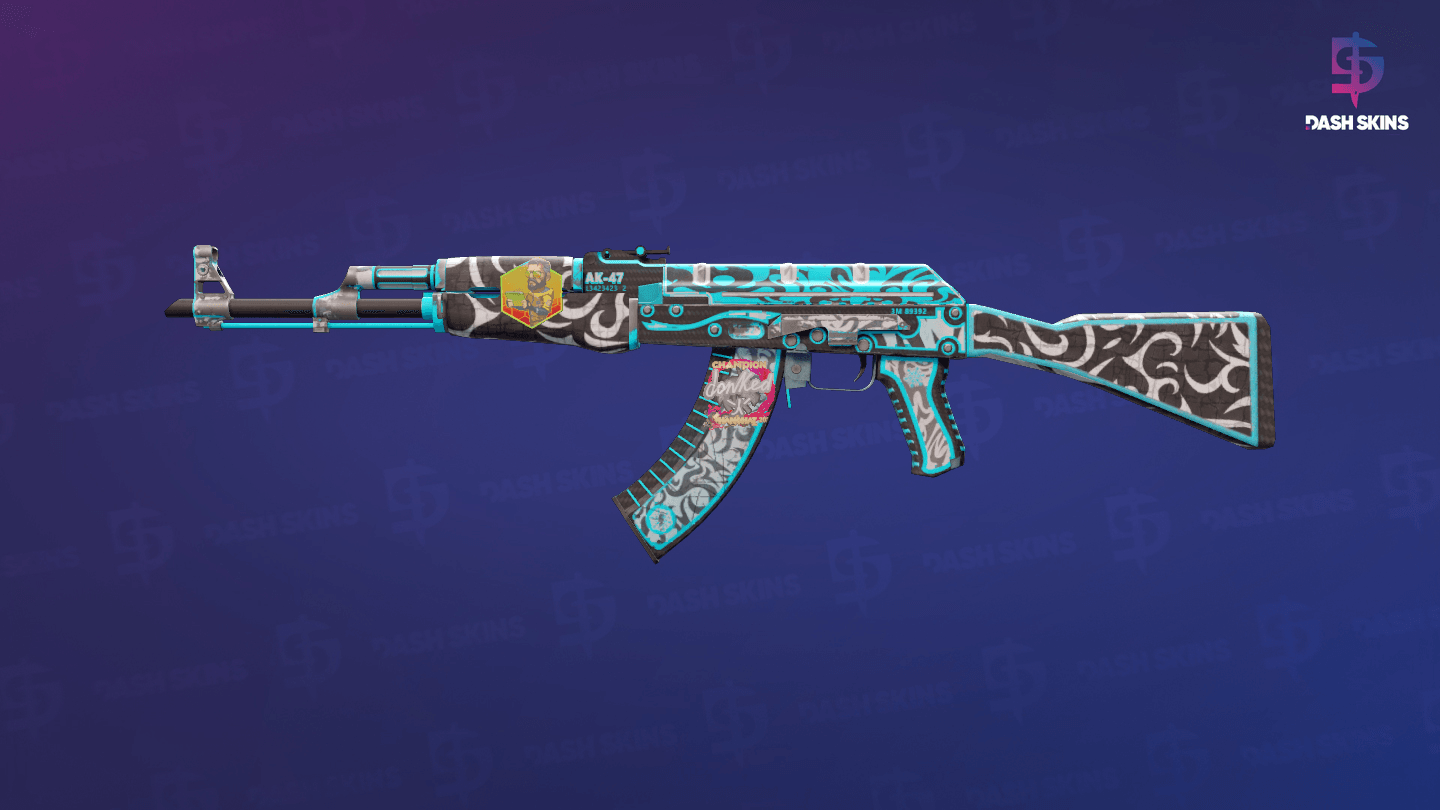 AK-47 | Frontside Misty (Field-Tested) Screenshot Playside