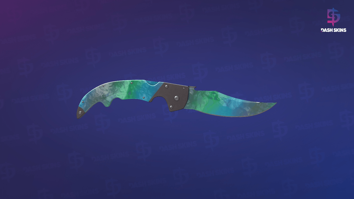 ★ Falchion Knife | Gamma Doppler (Factory New) - Phase 3 Screenshot Playside