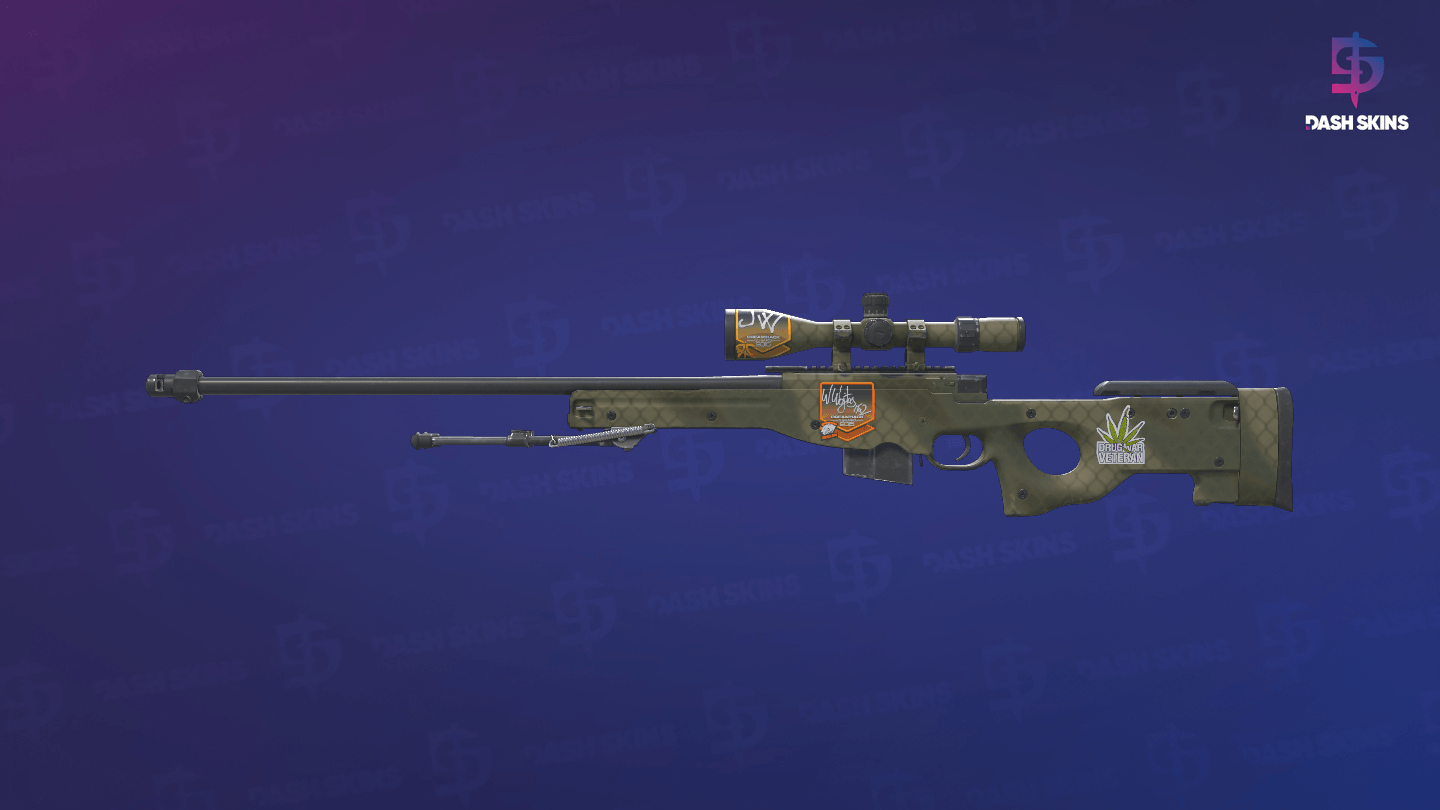 AWP | Safari Mesh (Minimal Wear) Screenshot Playside