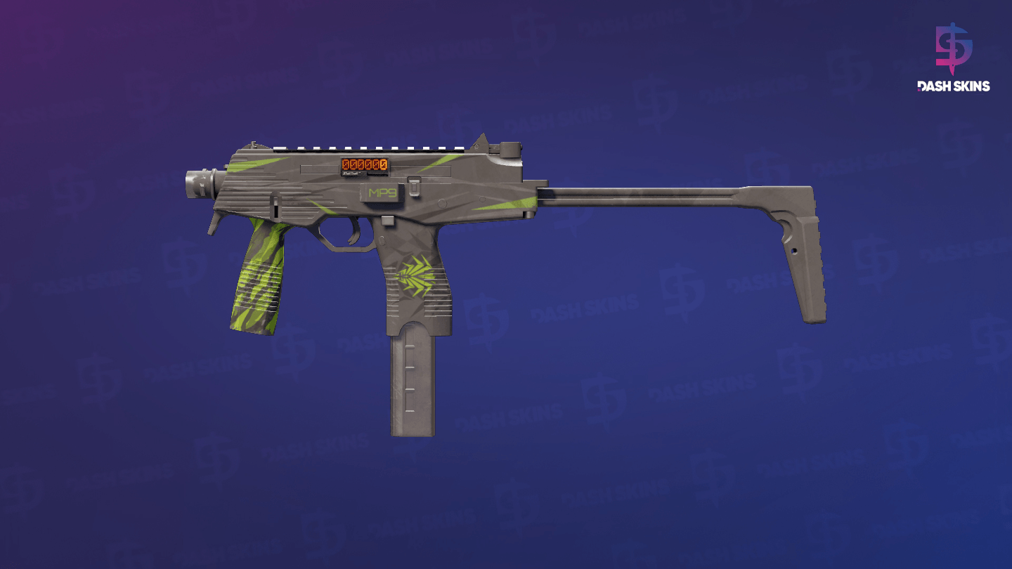 StatTrak™ MP9 | Deadly Poison (Battle-Scarred) Screenshot Playside