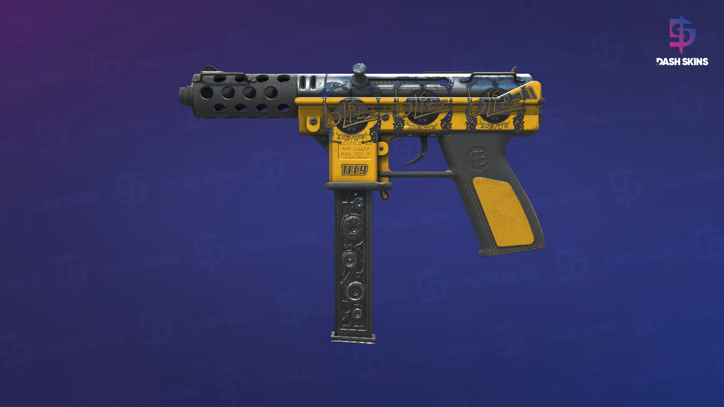 Tec-9 | Fuel Injector (Well-Worn) Screenshot Playside
