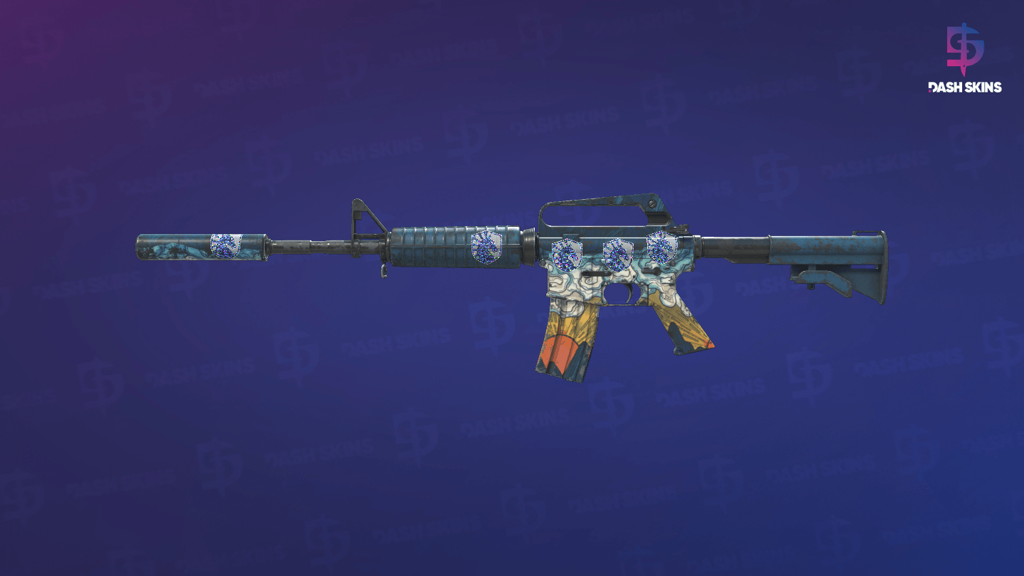 M4A1-S | Solitude (Well-Worn) Screenshot Playside