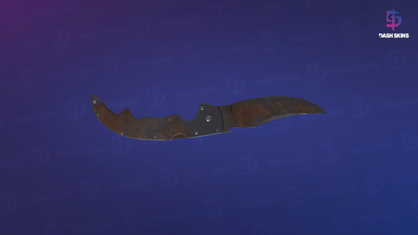 ★ Falchion Knife | Rust Coat (Battle-Scarred) Screenshot Playside