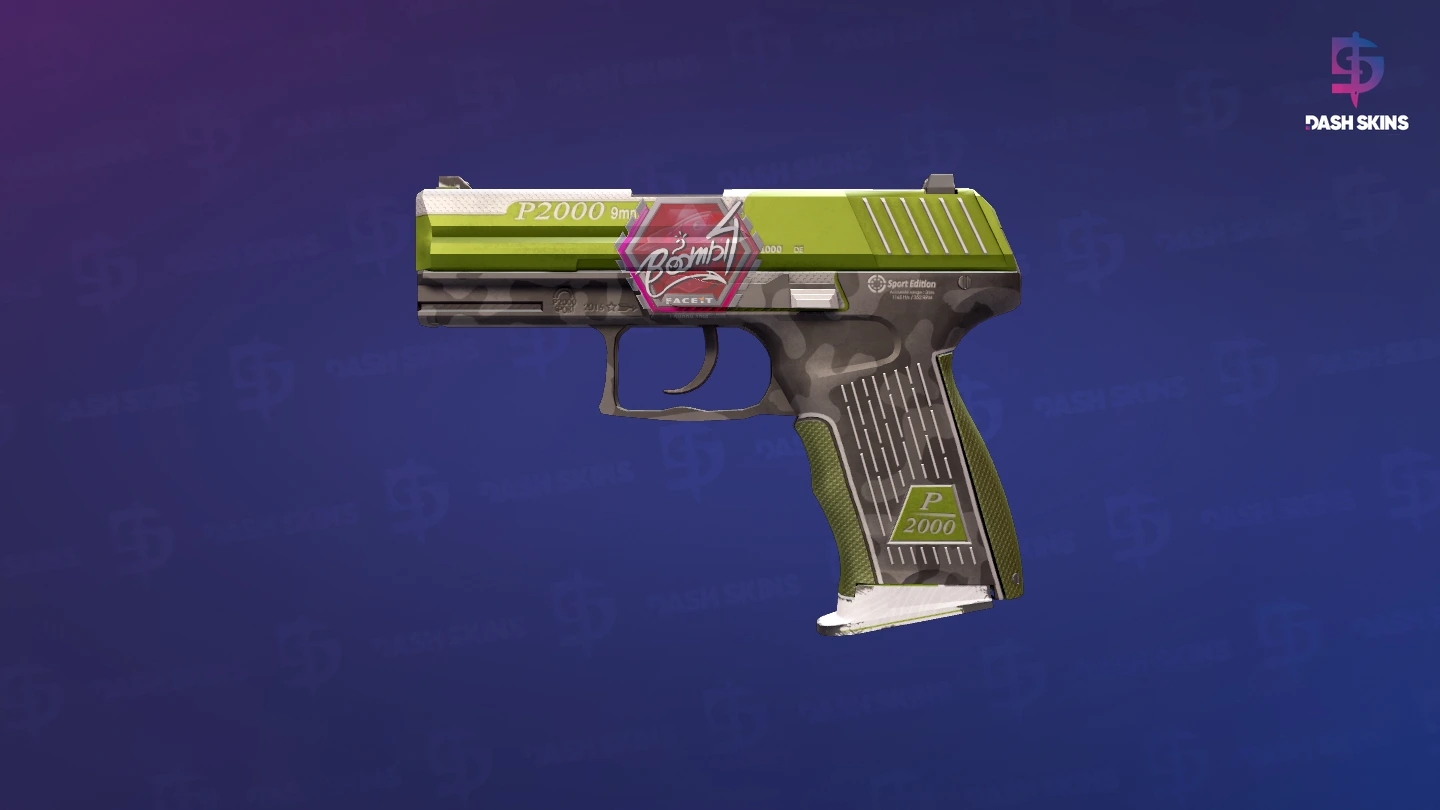 P2000 | Turf (Minimal Wear) Screenshot Playside