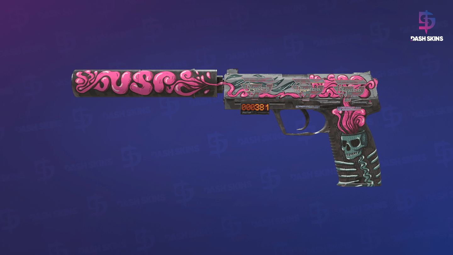 StatTrak™ USP-S | Cortex (Field-Tested) Screenshot Playside