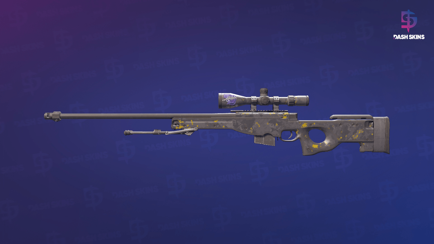 AWP | Arsenic Spill (Well-Worn) Screenshot Playside