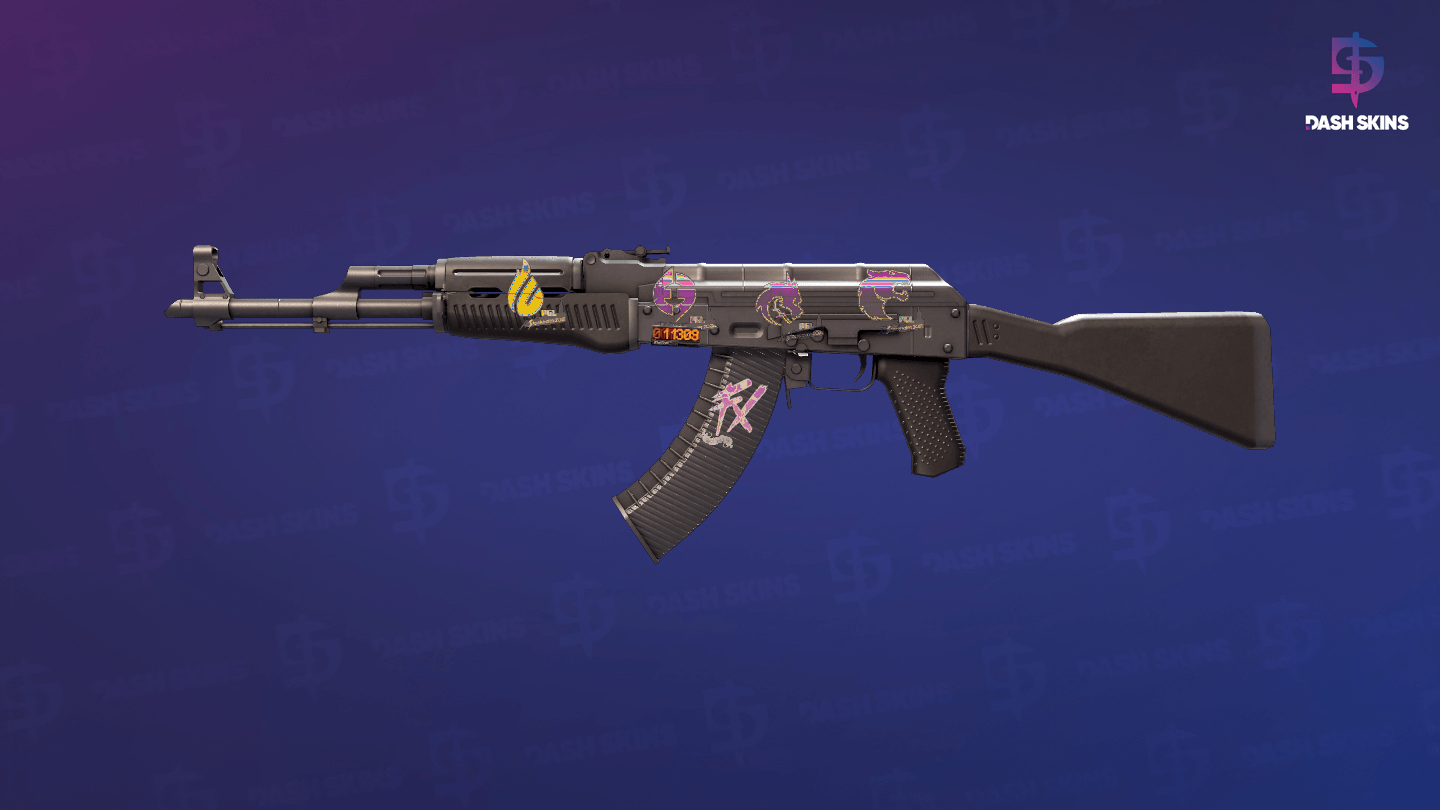 StatTrak™ AK-47 | Slate (Minimal Wear) Screenshot Playside