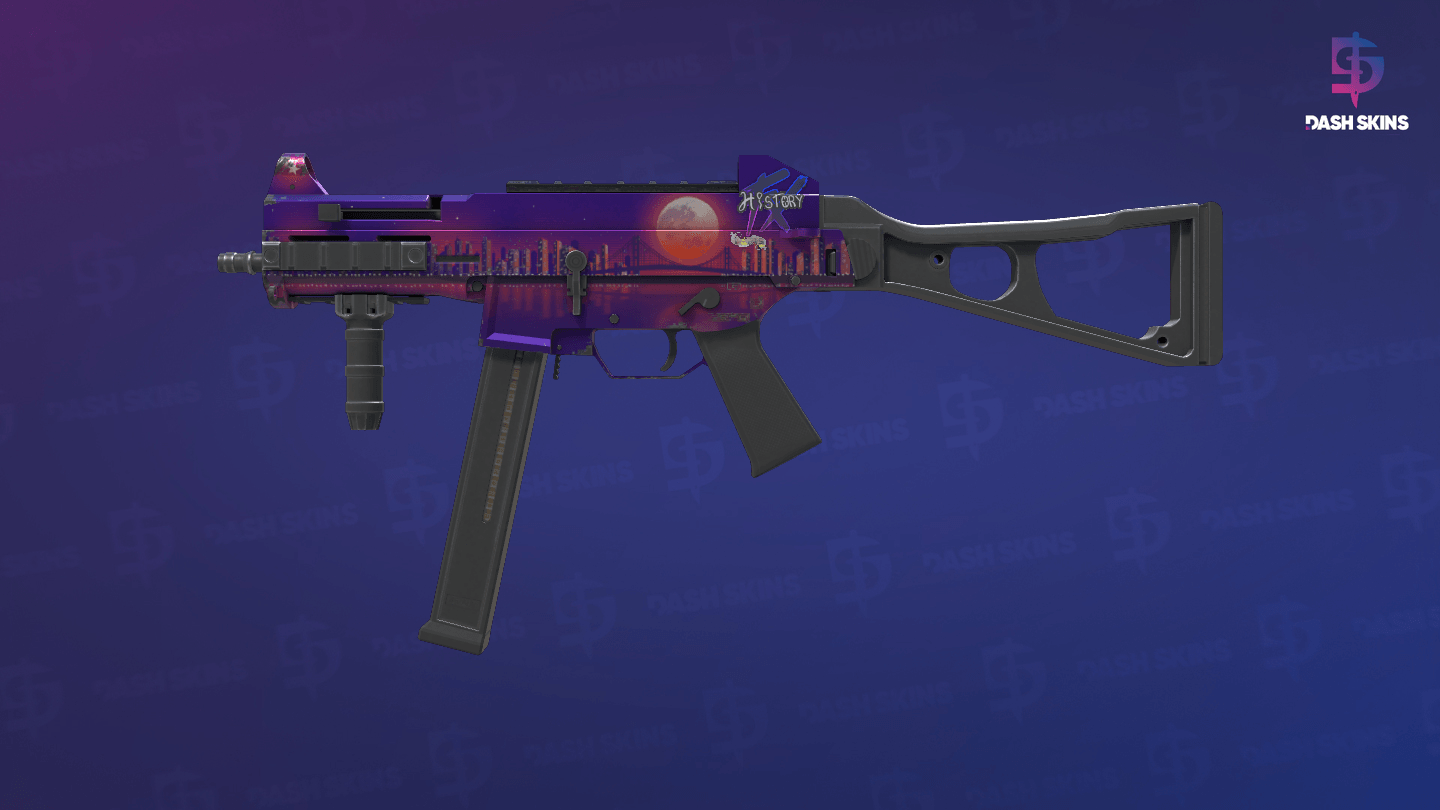 UMP-45 | Moonrise (Minimal Wear) Screenshot Playside