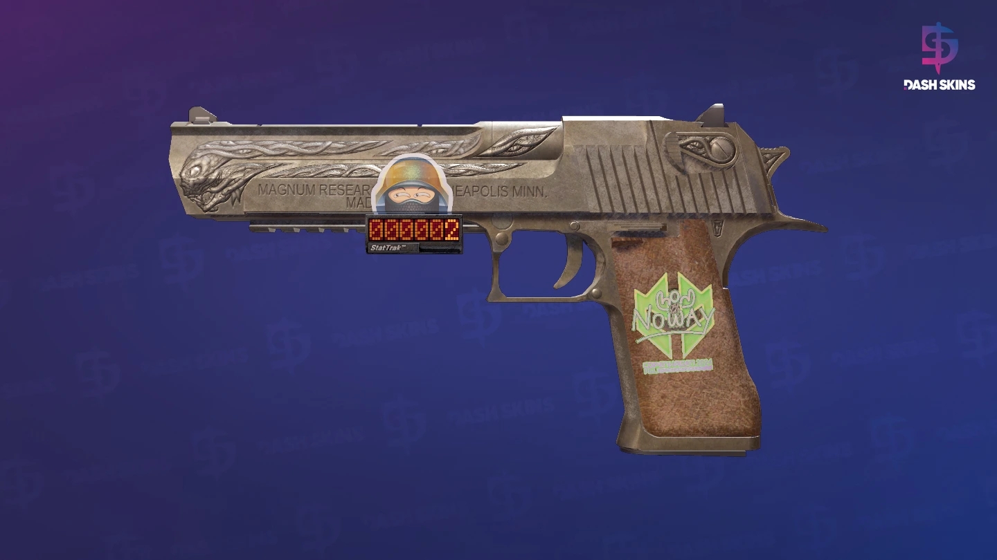 StatTrak™ Desert Eagle | Naga (Battle-Scarred) Screenshot Playside