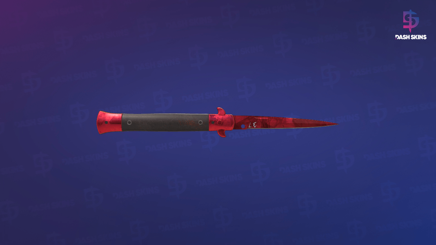★ StatTrak™ Stiletto Knife | Doppler (Factory New) - Ruby Screenshot Playside