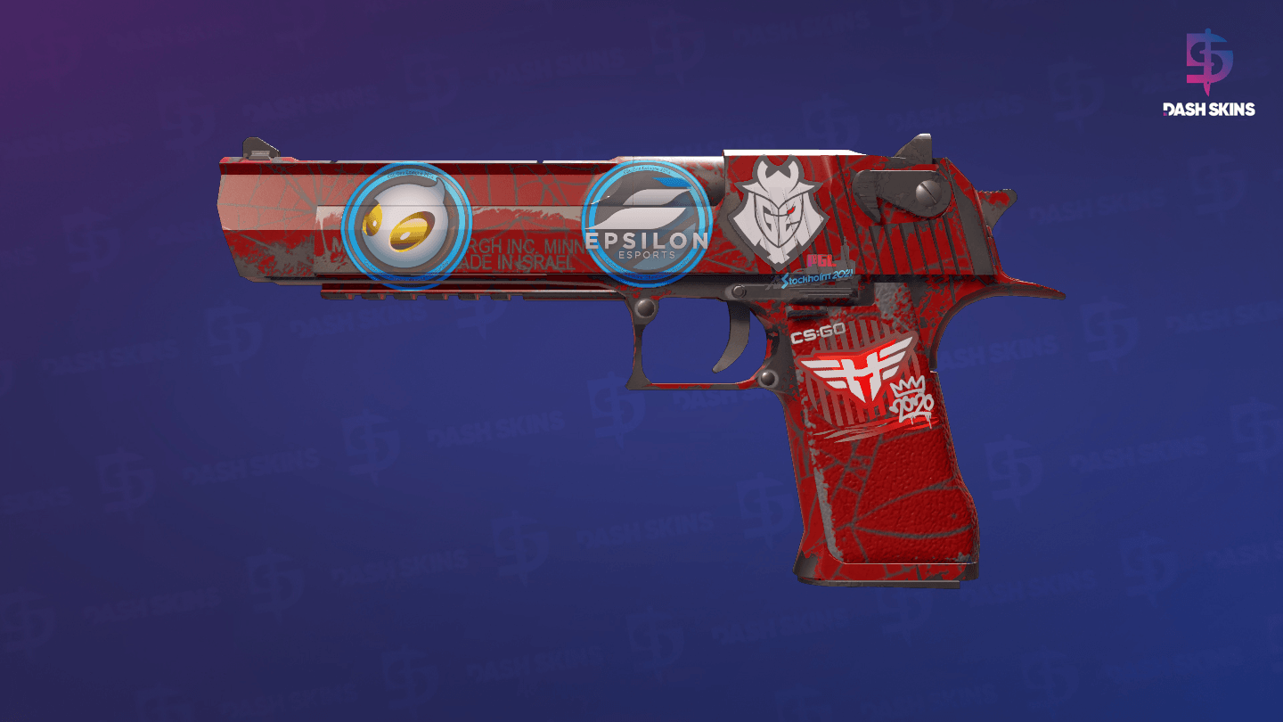 Desert Eagle | Crimson Web (Field-Tested) Screenshot Playside