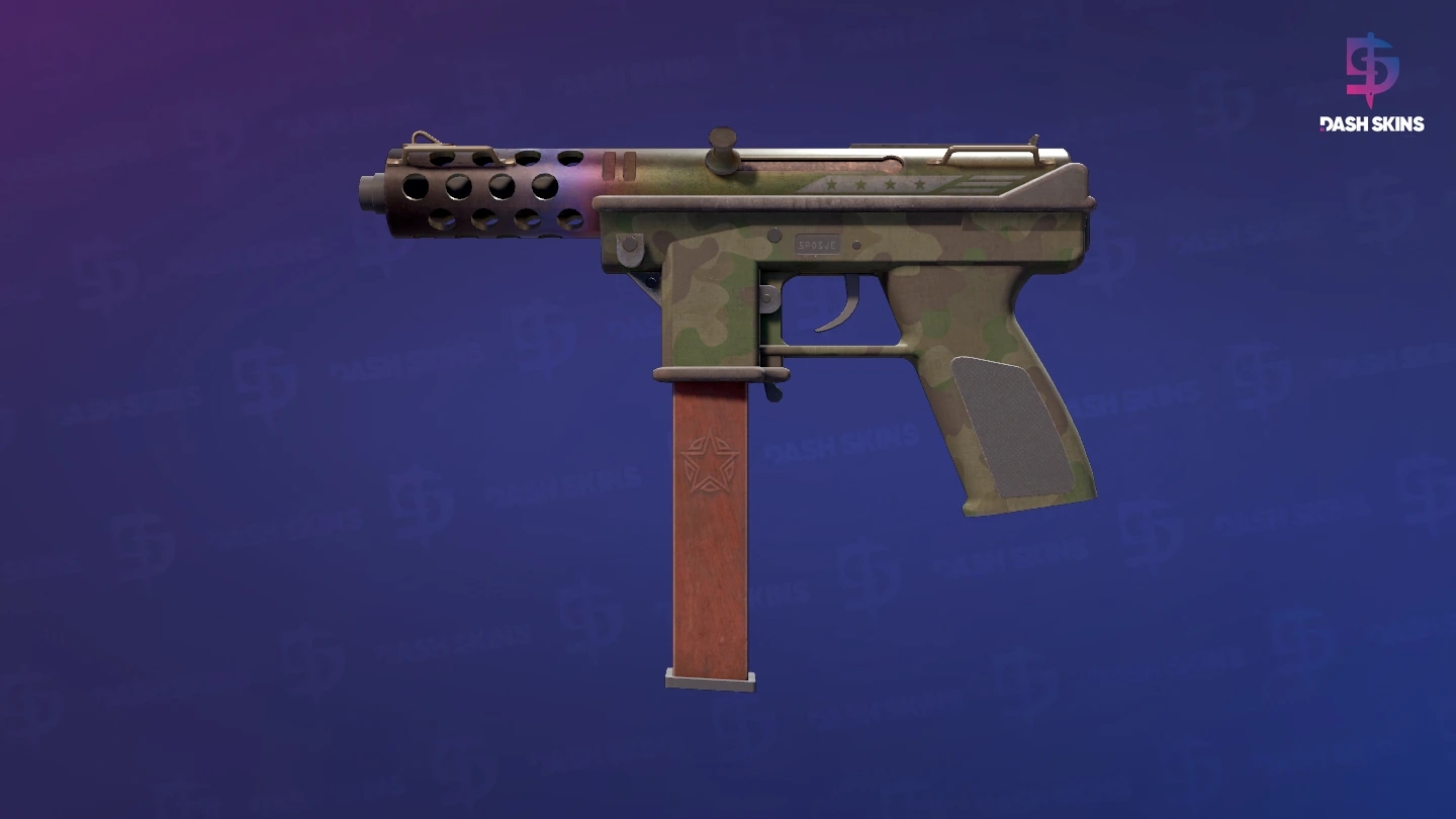 Tec-9 | Fubar (Well-Worn) Screenshot Playside