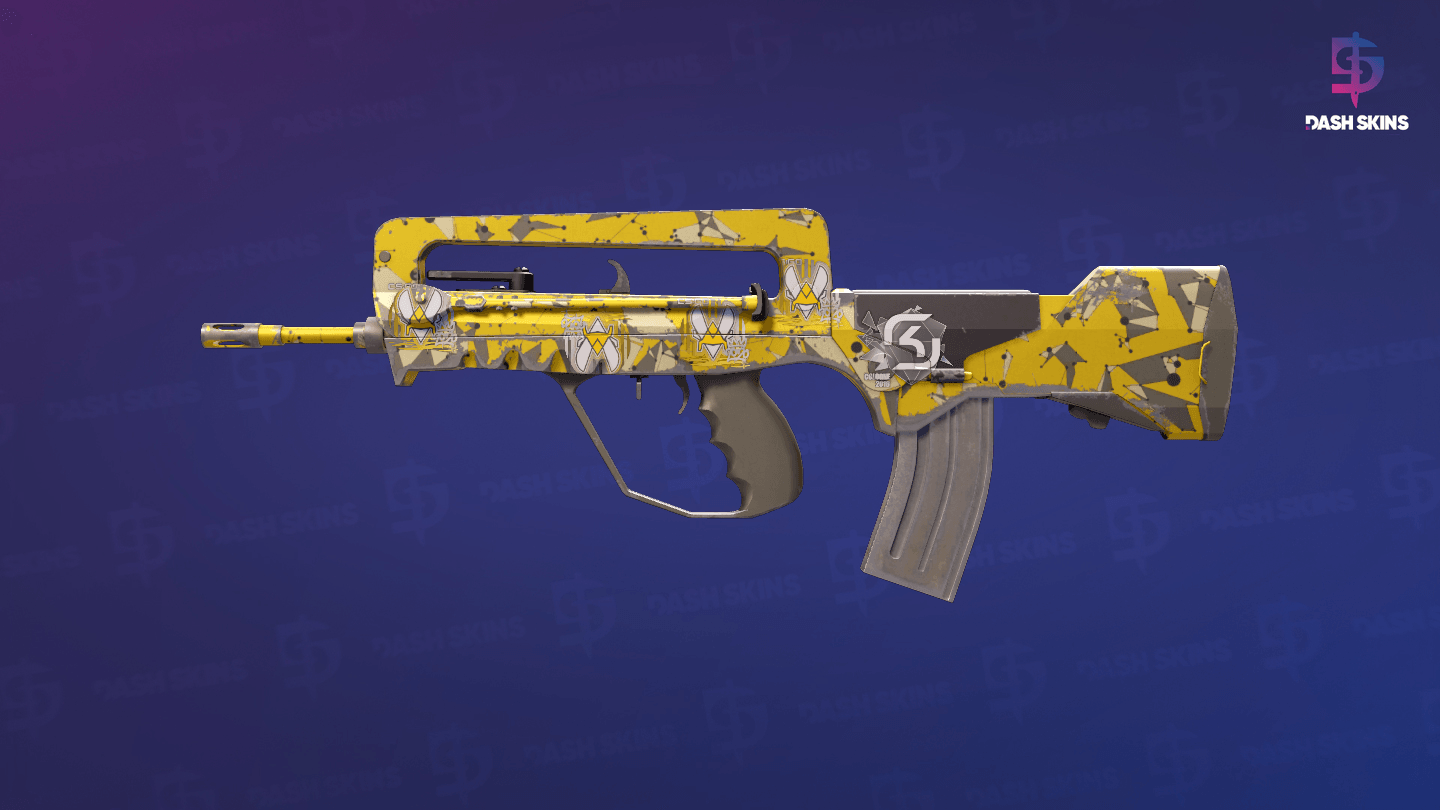 FAMAS | Neural Net (Field-Tested) Screenshot Playside