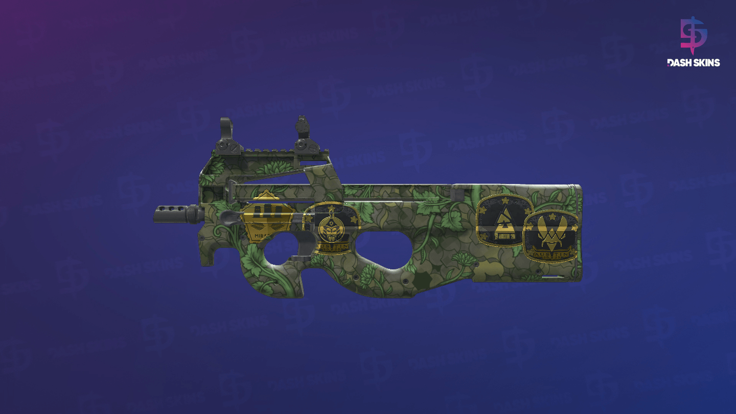 Souvenir P90 | Verdant Growth (Factory New) Screenshot Playside