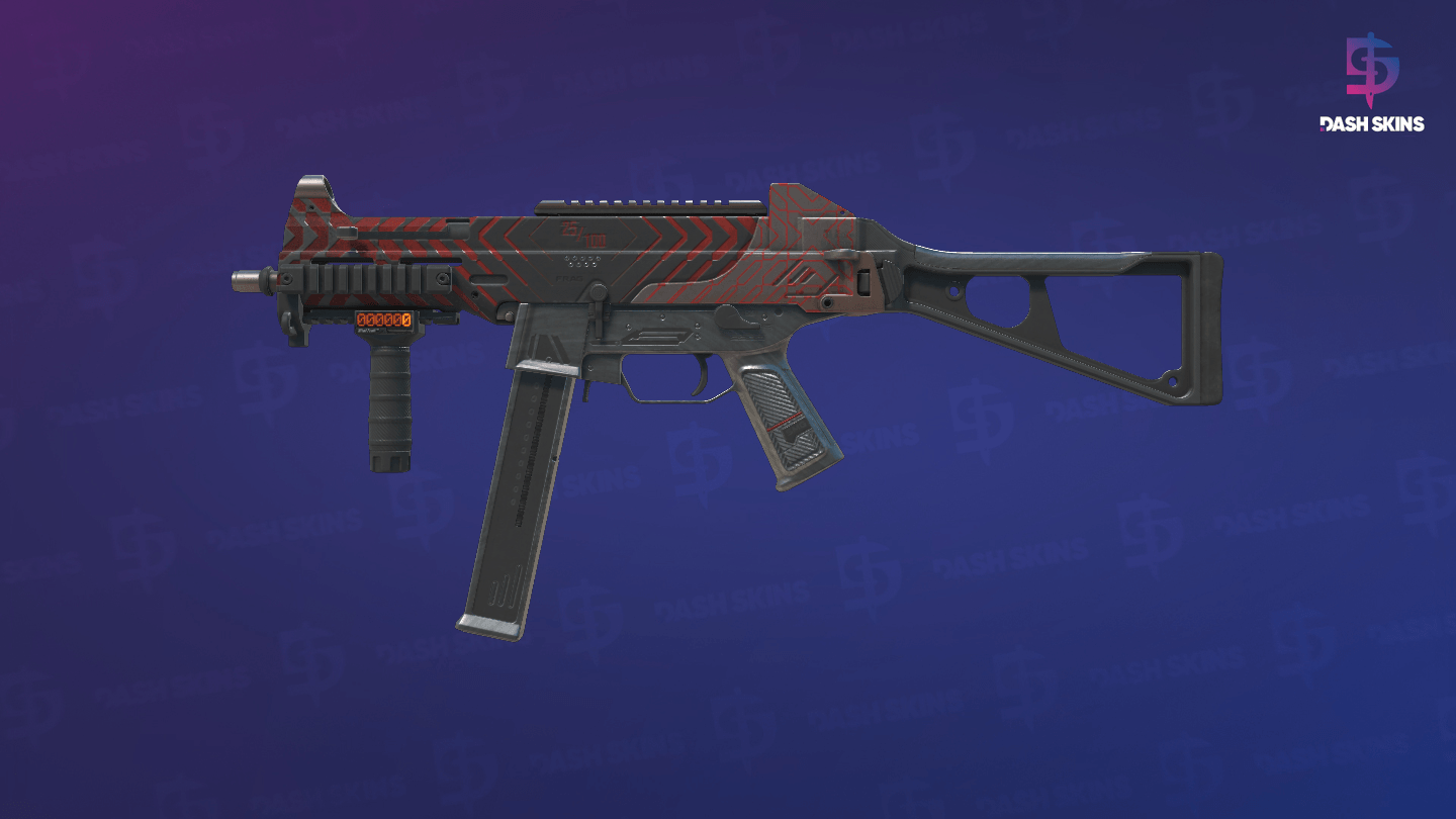 StatTrak™ UMP-45 | Fragment (Field-Tested) Screenshot Playside