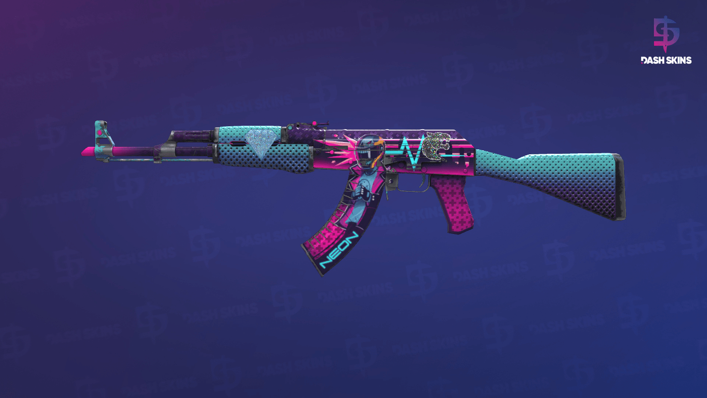 AK-47 | Neon Rider (Field-Tested) Screenshot Playside