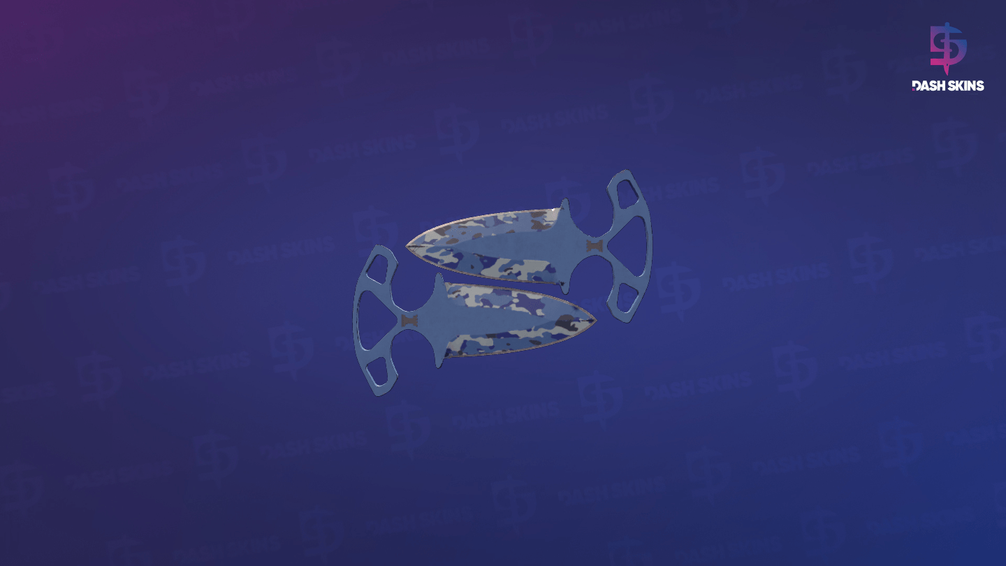 ★ Shadow Daggers | Bright Water (Field-Tested) Screenshot Playside