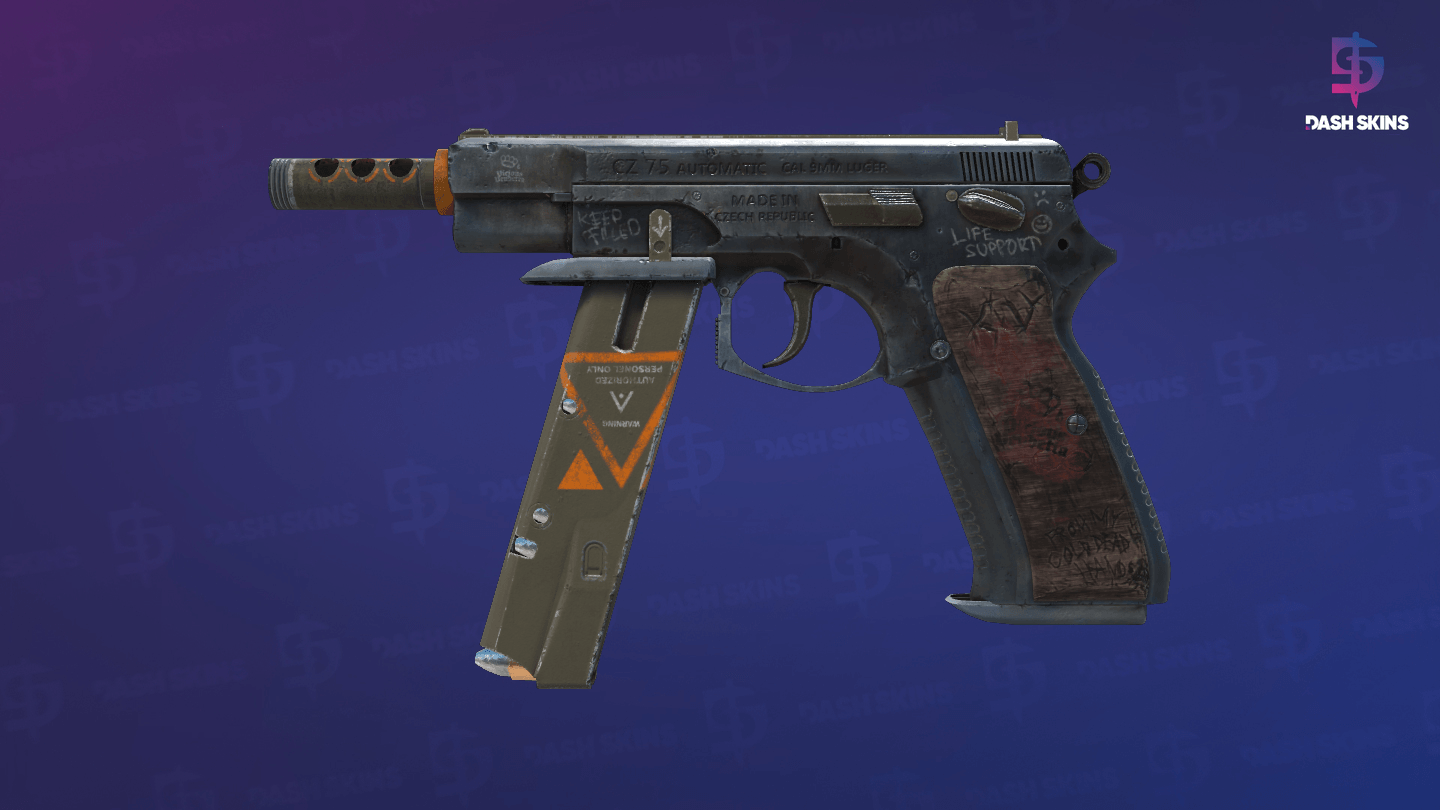 CZ75-Auto | Vendetta (Minimal Wear) Screenshot Playside