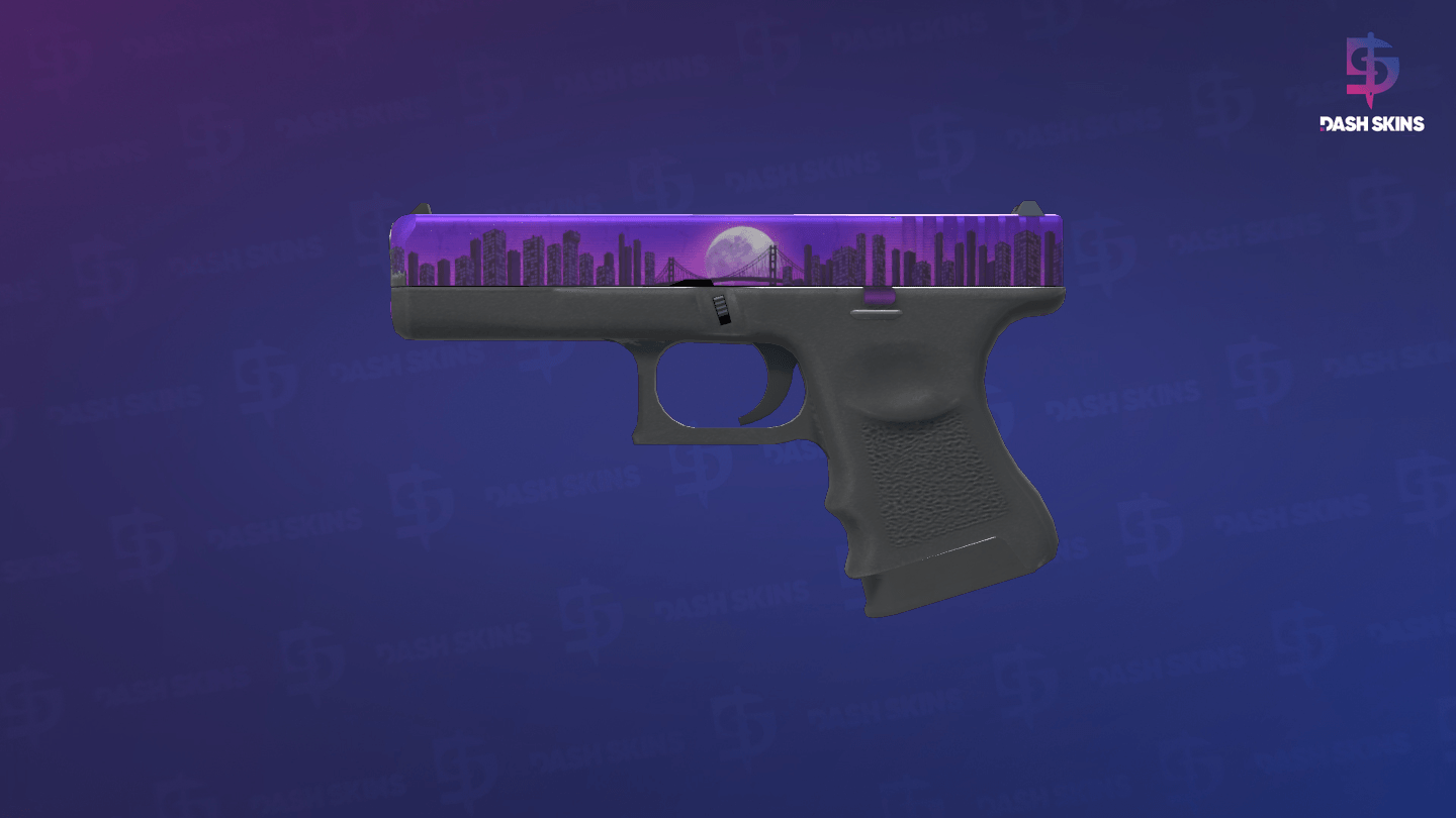 Glock-18 | Moonrise (Minimal Wear) Screenshot Playside
