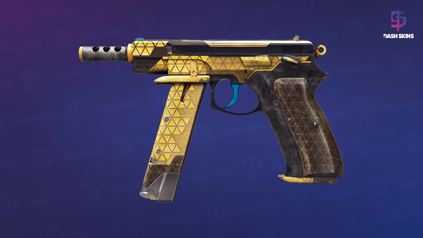 CZ75-Auto | Syndicate (Field-Tested) Screenshot Playside