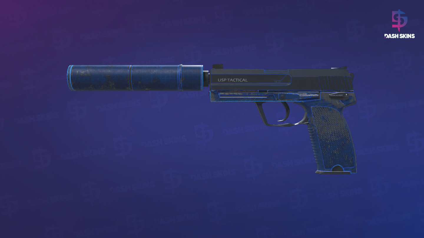 USP-S | Blueprint (Battle-Scarred) Screenshot Playside