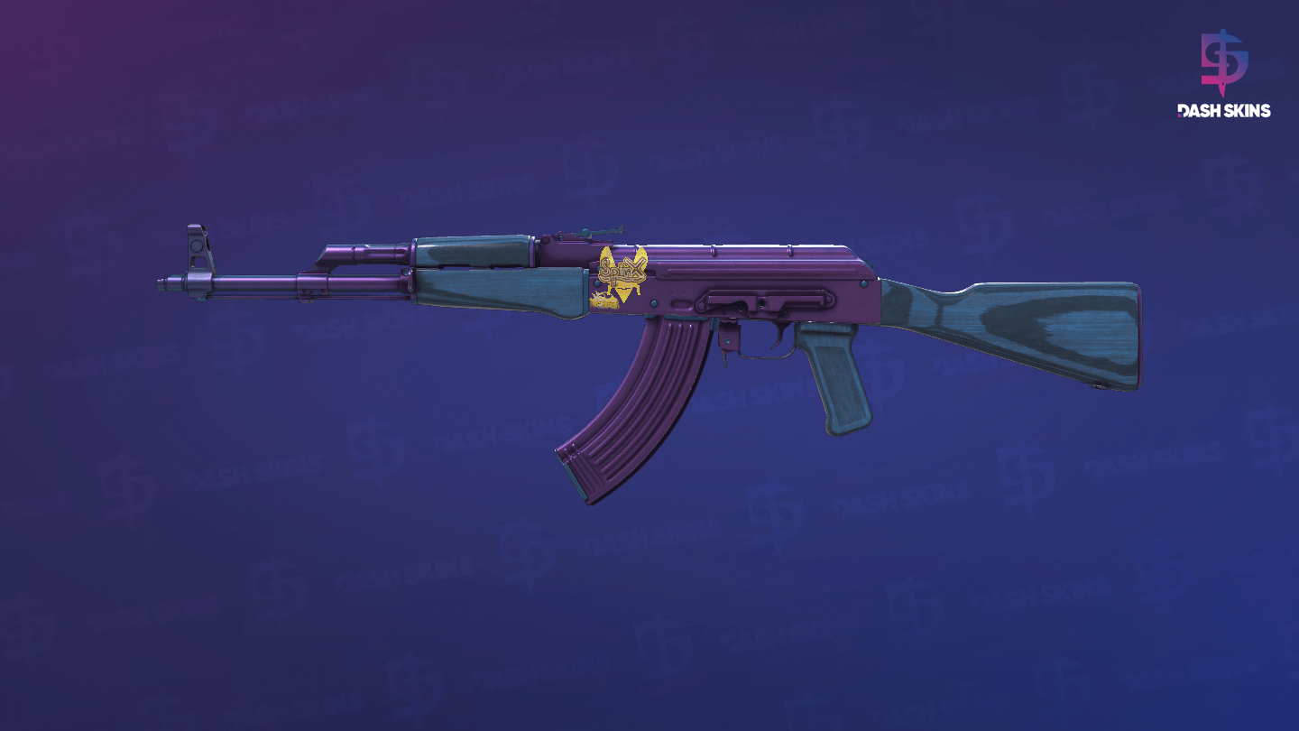 AK-47 | Midnight Laminate (Factory New) Screenshot Playside