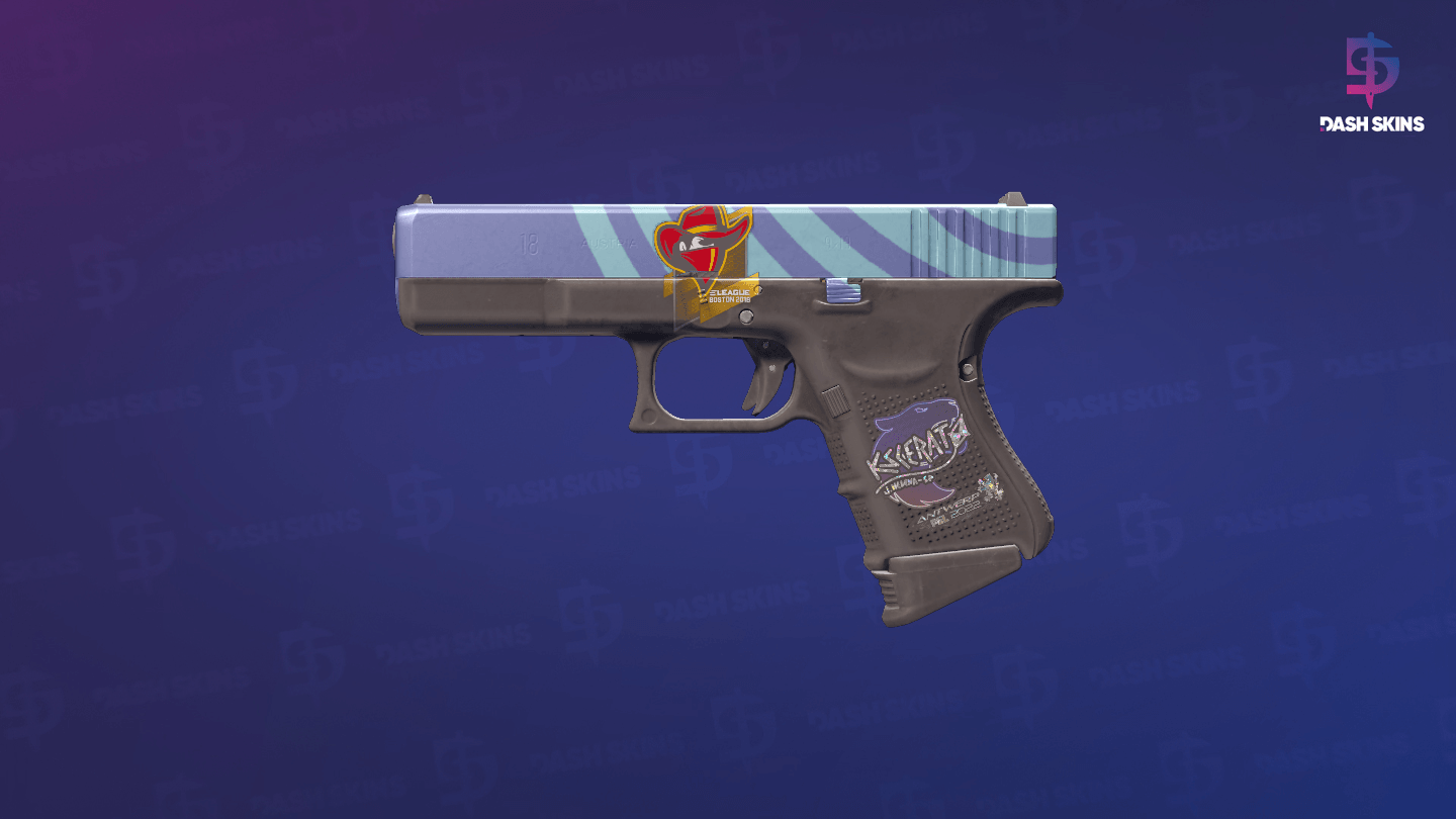 Glock-18 | High Beam (Minimal Wear) Screenshot Playside