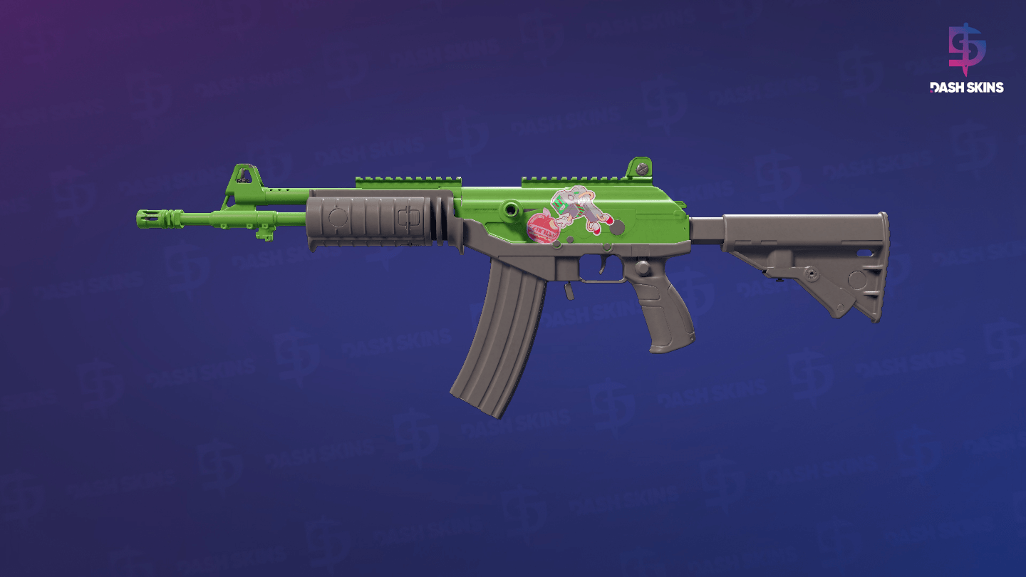 Galil AR | Green Apple (Factory New) Screenshot Playside