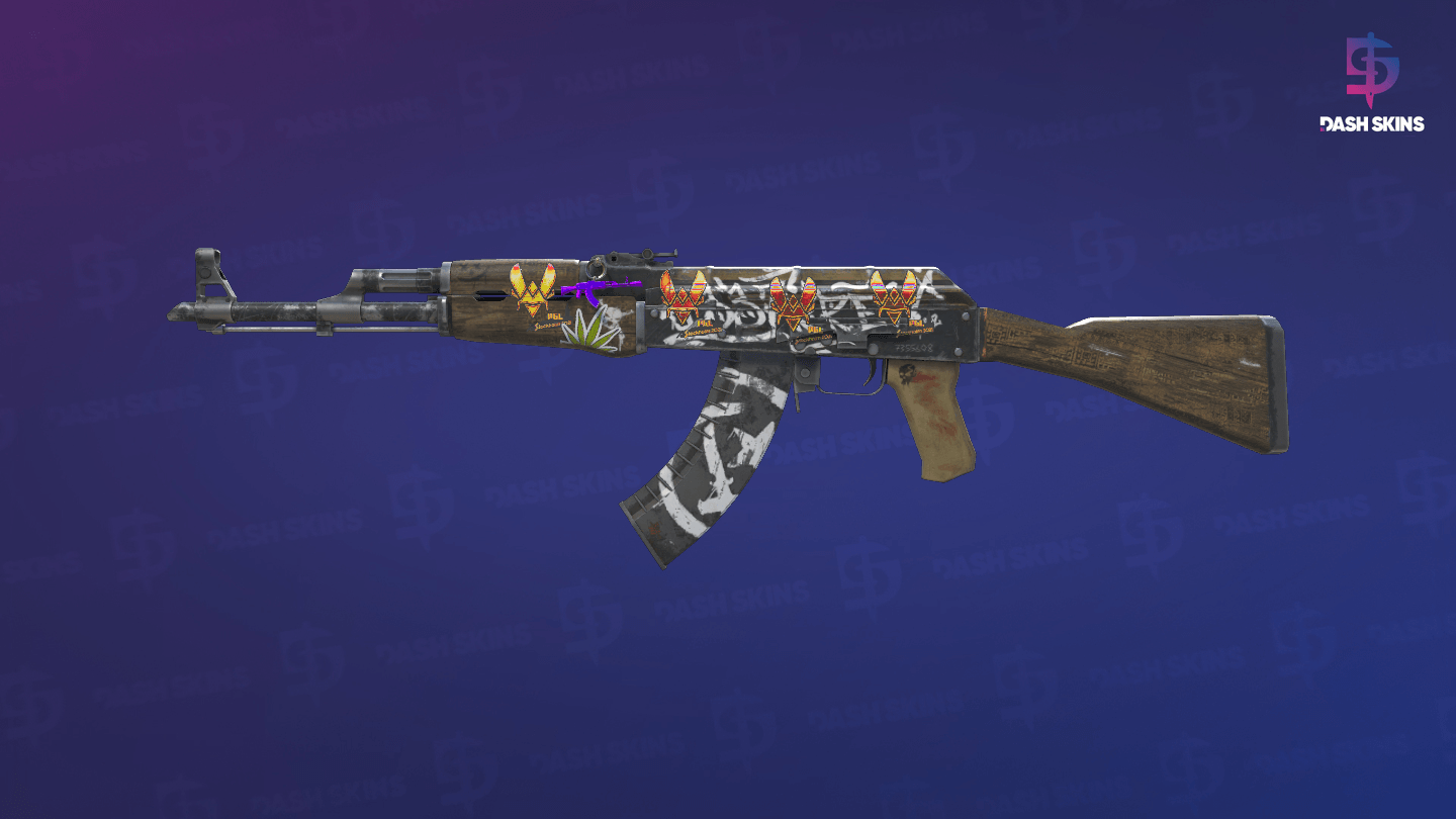 AK-47 | Wasteland Rebel (Field-Tested) Screenshot Playside