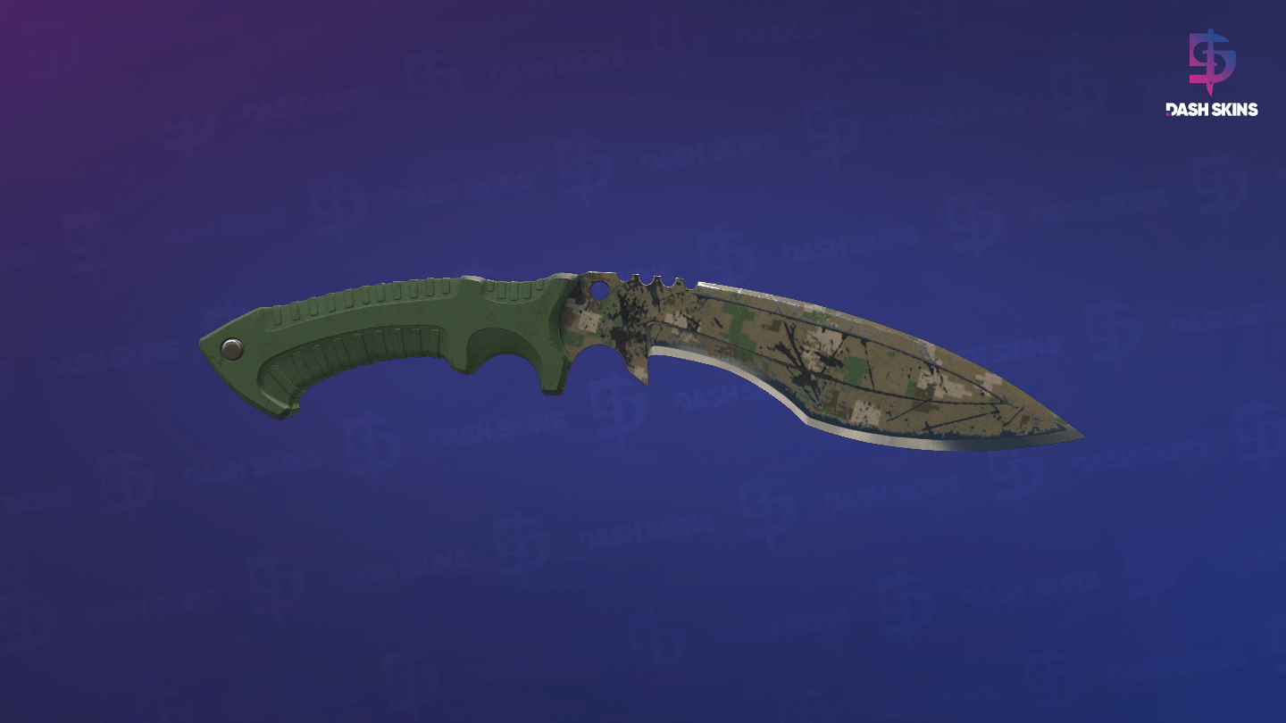 ★ Kukri Knife | Forest DDPAT (Battle-Scarred) Screenshot Playside