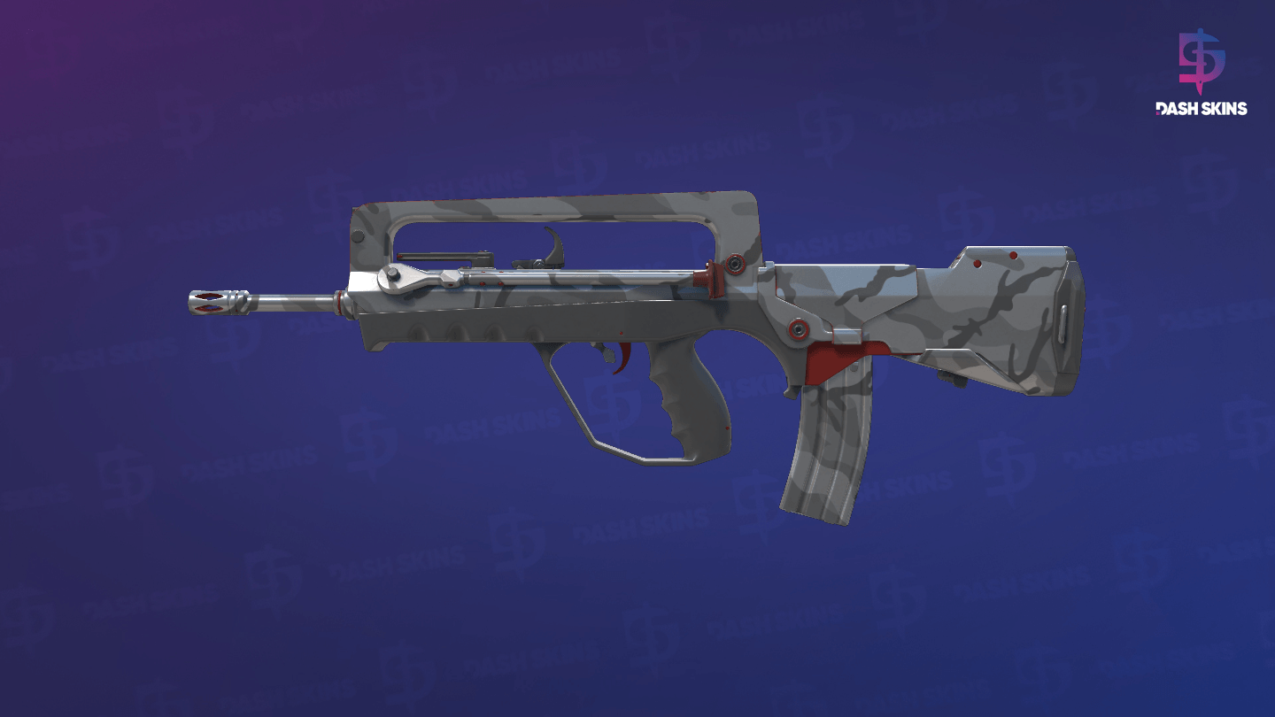 FAMAS | Grey Ghost (Factory New) Screenshot Playside