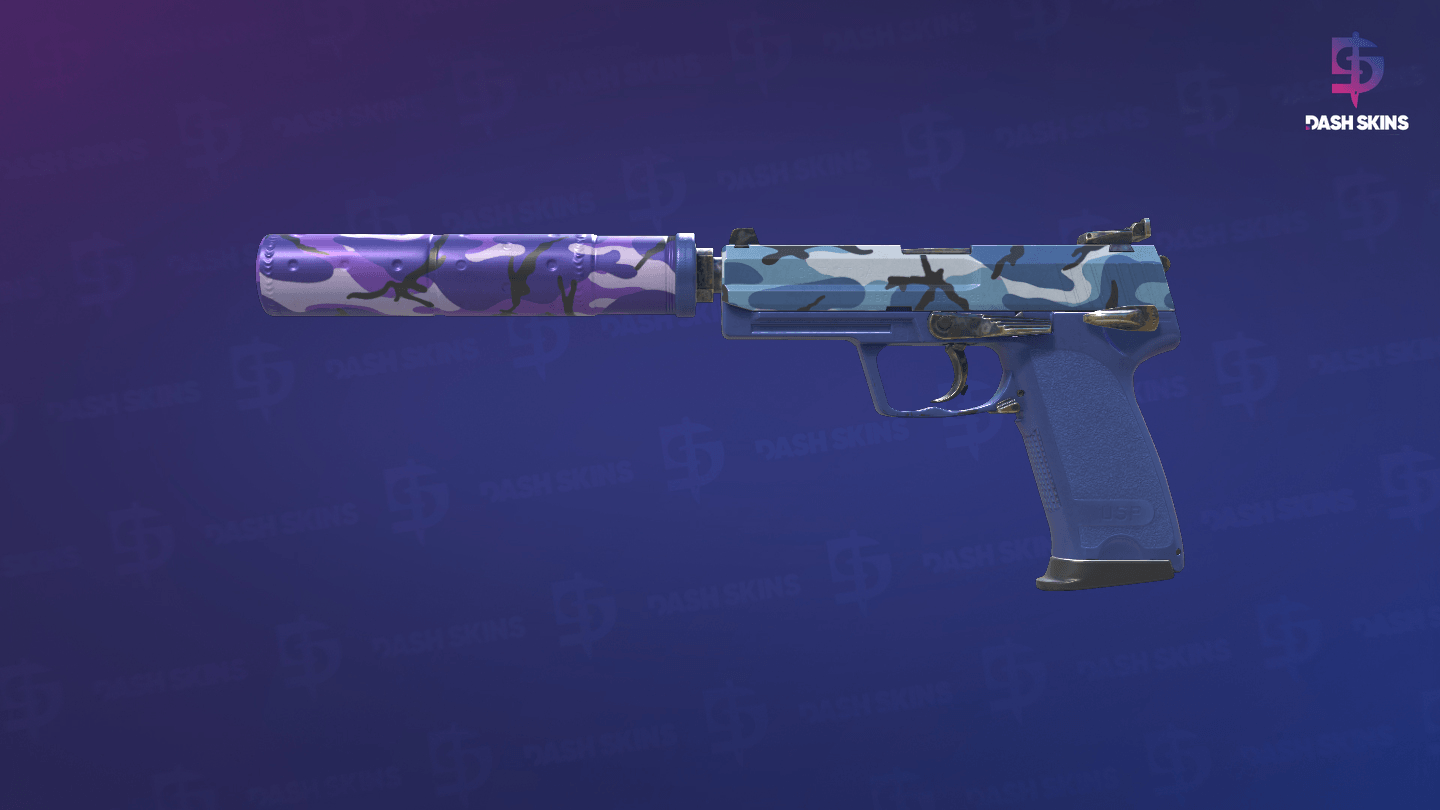 USP-S | Alpine Camo (Minimal Wear) Screenshot Playside