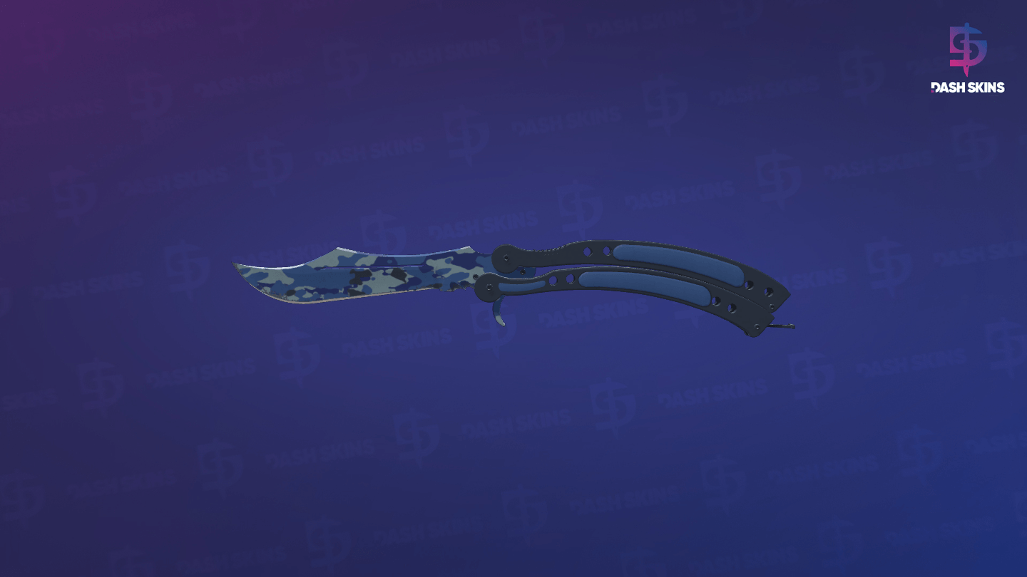 ★ Butterfly Knife | Bright Water (Minimal Wear) Screenshot Playside
