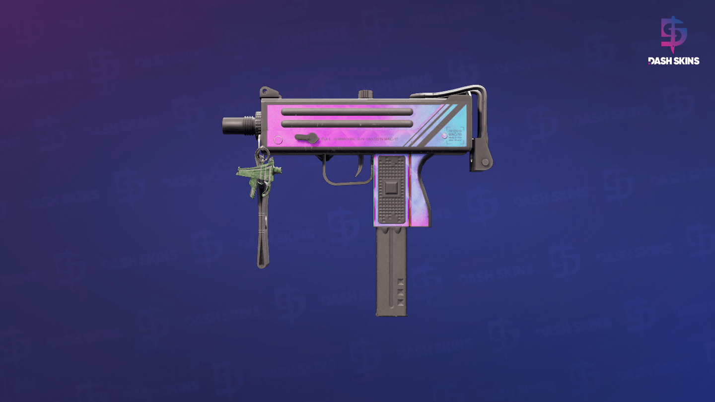 MAC-10 | Disco Tech (Well-Worn) Screenshot Playside