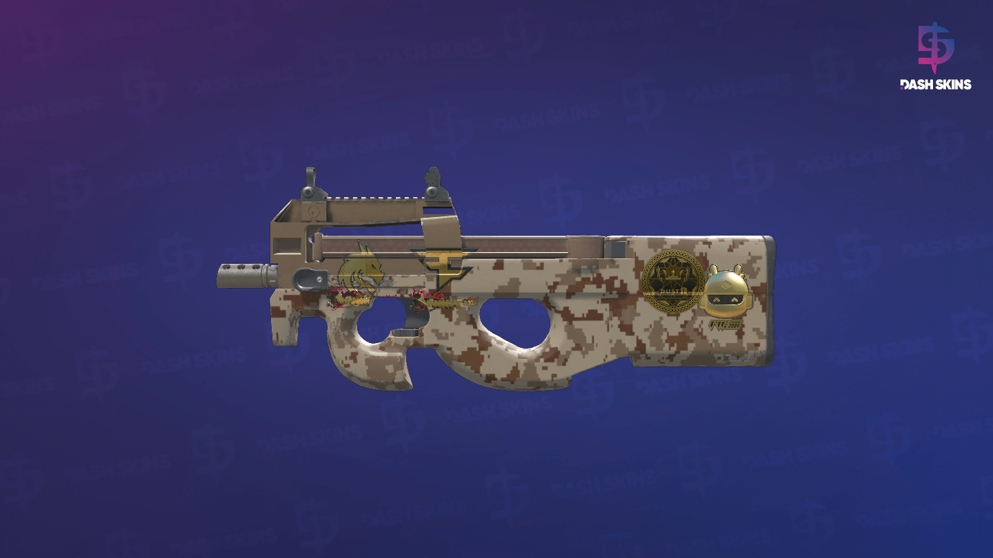 Souvenir P90 | Desert DDPAT (Factory New) Screenshot Playside