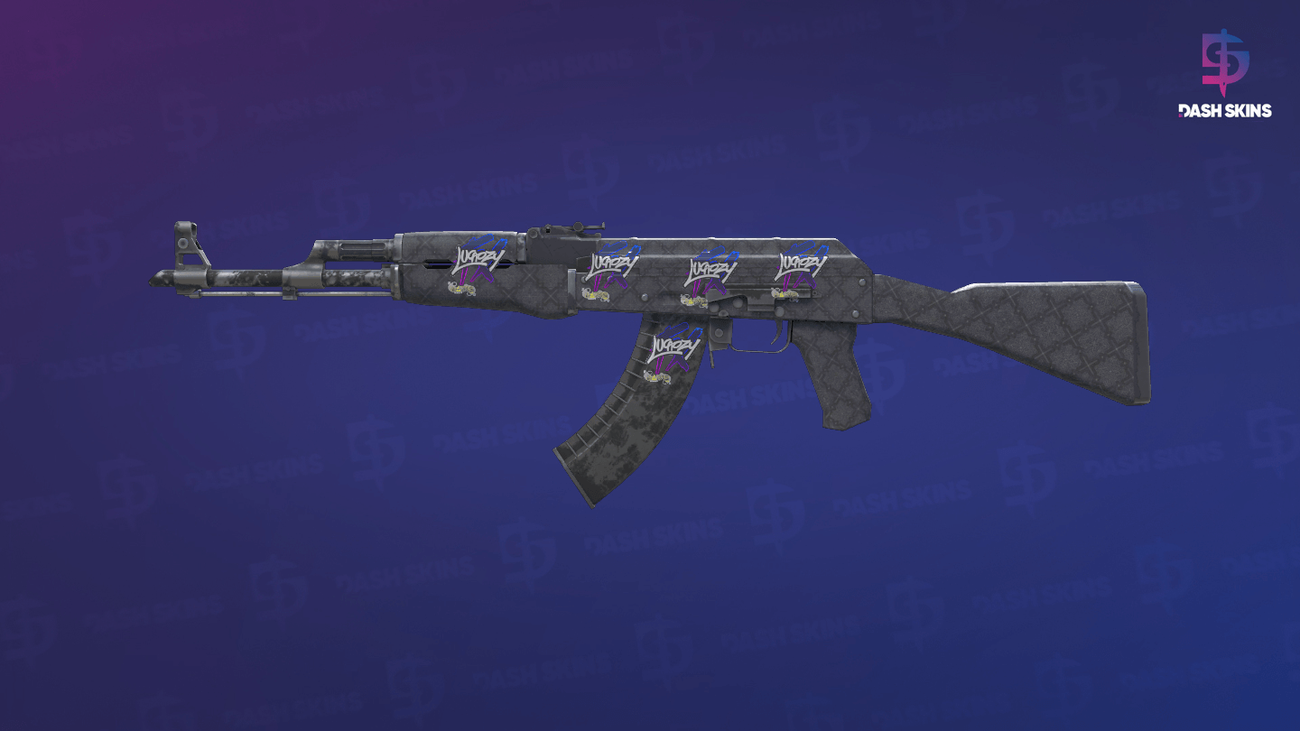 AK-47 | Baroque Purple (Battle-Scarred) Screenshot Playside