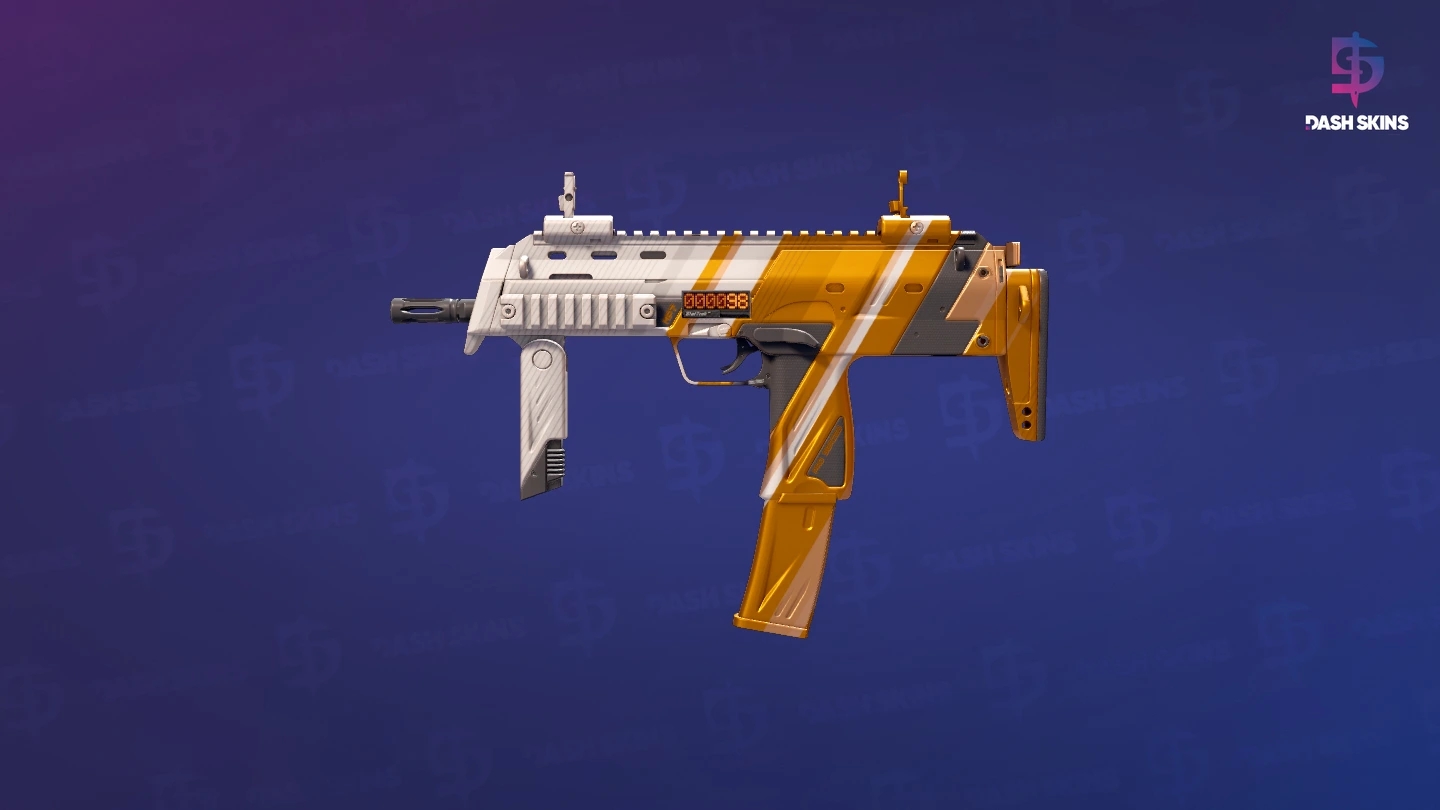 StatTrak™ MP7 | Amberline (Factory New) Screenshot Playside