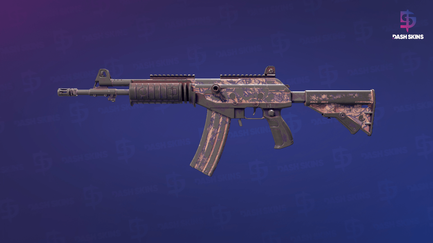 Galil AR | Sky Mandala (Battle-Scarred) Screenshot Playside